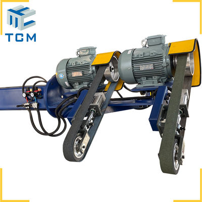 3600kg Automatic Polishing Sanding Machine Industrial Double Heads For Tank Vessel