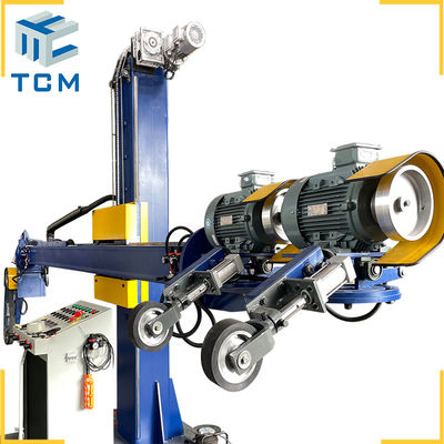 3600kg Automatic Polishing Sanding Machine Industrial Double Heads For Tank Vessel