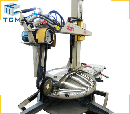 12m2/hr Tank Head surface grinding machine Stainless Steel Automatic Polisher