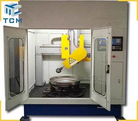 Interior Exterior Surface Tank Pipe Surface Polisher Steel Dish End Polishing Machine