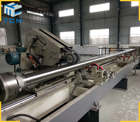 Piston Buffing Round Pipe Polishing Machine 22kw Tube Sander Polisher