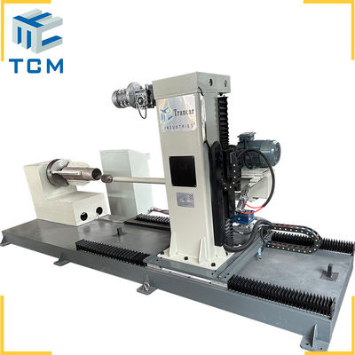 8kw Steel Automatic Pipe Polishing Machine Filter Vessel Surface Polishing
