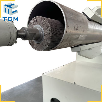 8kw Steel Automatic Pipe Polishing Machine Filter Vessel Surface Polishing