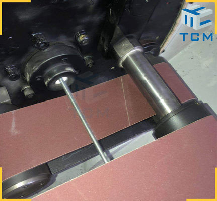 Sanding Belts Wire Polishing Machine Steel Straight Rods Polishing Belt Machine 380V