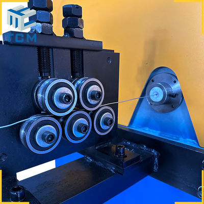 Sanding Belts Wire Polishing Machine Steel Straight Rods Polishing Belt Machine 380V
