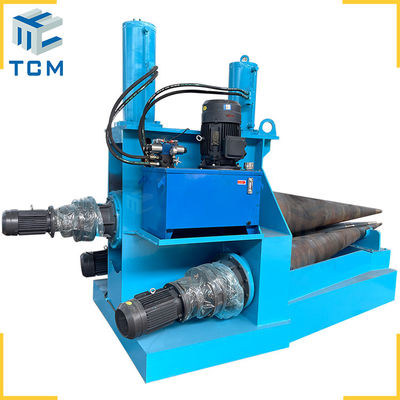 Hydraulic Steel Cone Bending Machine Tank Head Sheet Metal Cone Rolling Machine
