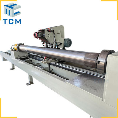 Steel cylinder external polishing machine pipe tube exterior polisher