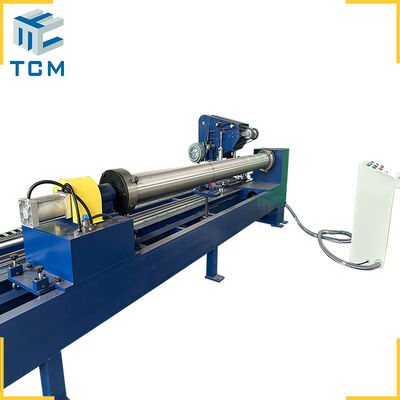 Steel pipe tube OD polishing machine automatic pipe rod exterior surface polishing machine from Trancar Industries
