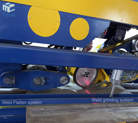 Steel Sheet 5800mm  Weld Planisher Welding Seam Crushing Machine Planishing Welds