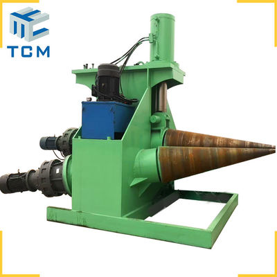 15kw 3p Steel Cone Shaping Rolling Machinery 12mm Cone Making Machine