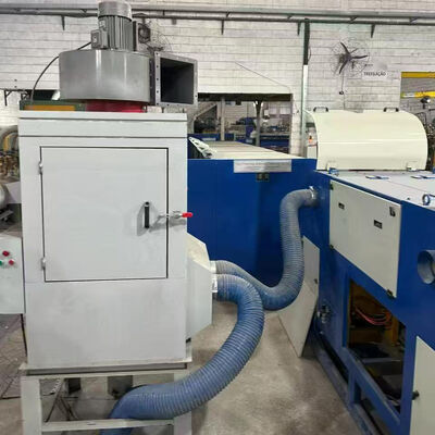 Steel round wires descaling machine with dust collector automatic polishing machine from Trancar Industries